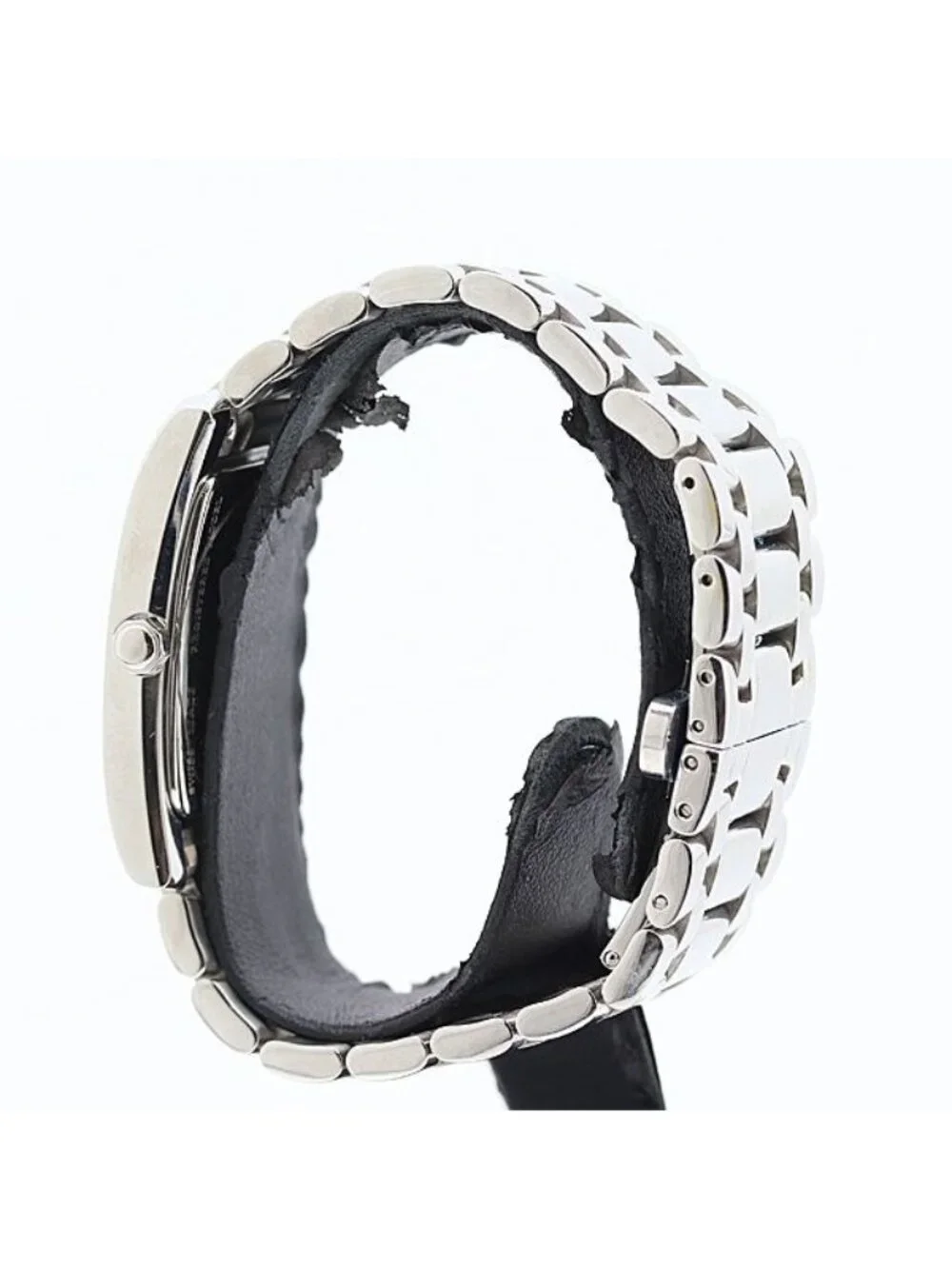 Fendi Box 5 with Links Small Seconds Black Dial Watch